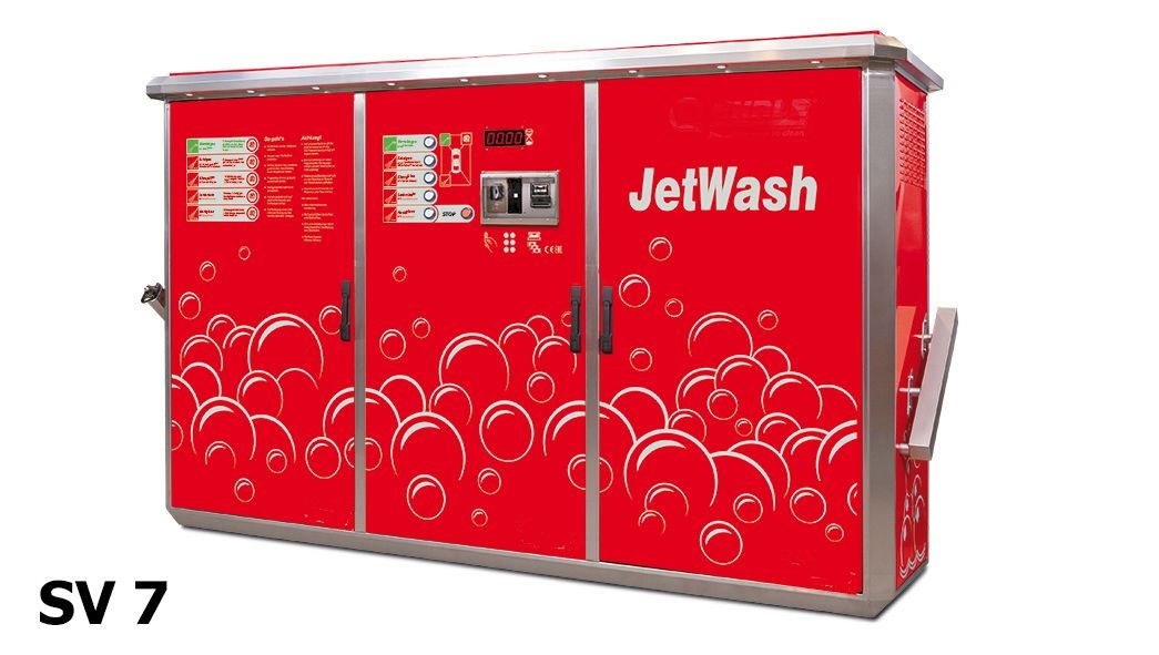 JetWash PLUS ηλεκτρικά θερμαινόμενο SV9/10 Πλυντήριο αυτοκινήτων 1 θέσης self-service
