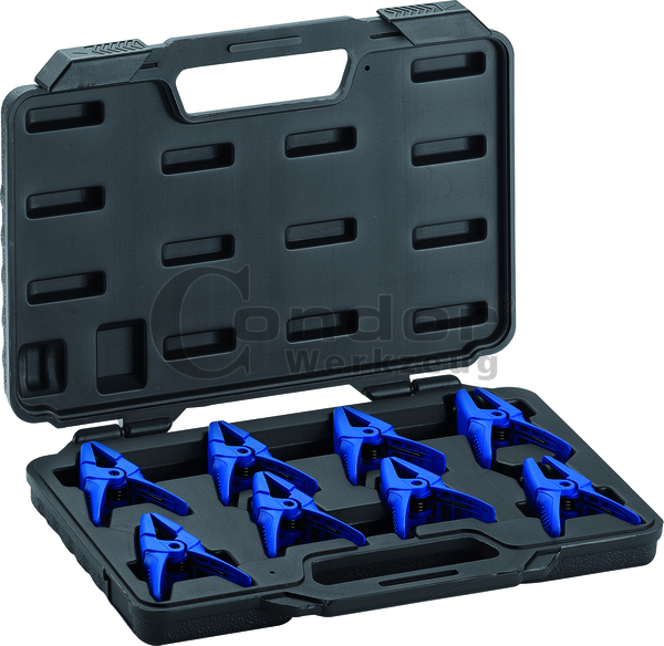 Line Clamp Kit, 8 pcs. for sealing off open lines during maintenance