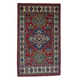 Kazak 126 x 75 cm Nomad Wool Rug
