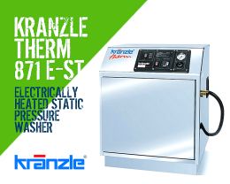 Kranzle Therm 871 E-ST 48KW Electrically Heated Static Pressure Washer