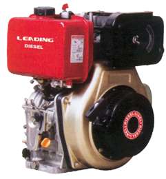 Κινητήρας πετρελαίου με σχοινί  LD186F 10 HP και κώνο 25.4