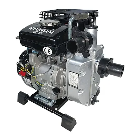 Η βενζινοκίνητη αντλία Hyundai GP15 είναι μια αξιόπιστη και ισχυρή λύση για την άντληση νερού σε διάφορες εφαρμογές