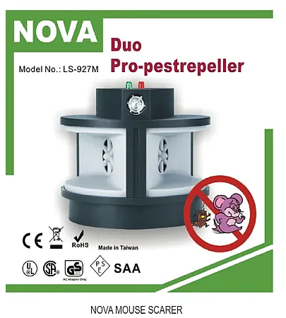 NOVA MOUSE SCARER-ΗΛΕΚΤΡΟΝΙΚΗ ΣΥΣΚΕΥΗ ΑΠΩΘΗΣΗΣ ΤΡΩΚΤΙΚΩΝ ΜΕ ΥΠΕΡΗΧΟΥΣ