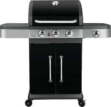 ΨΗΣΤΑΡΙΑ ΥΓΡΑΕΡΙΟΥ (BBQ) ΜΕ 3 ΚΑΥΣΤΗΡΕΣ ΚΑΙ 1 ΠΛΑΙΝΗ ΕΣΤΙΑ