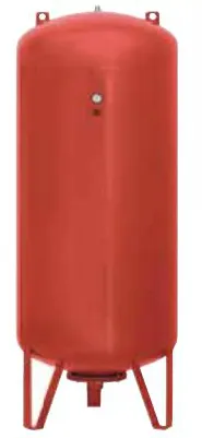 Το πιεστικό δοχείο διαστολής 100 λίτρων όρθιο είναι σχεδιασμένο για συστήματα ύδρευσης, πιεστικά συγκροτήματα και εγκαταστάσεις αντλιών. Διαθέτει μεμβράνη υψηλής αντοχής, κατάλληλη για πόσιμο νερό, και ανθεκτική βαφή