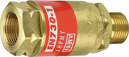 Βαλβίδα ασφαλείας μειωτήρα ασετυλίνης Oxyturbo με σπείρωμα G 3/8 LH