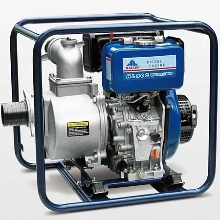 Αντλητικο συγκροτήμα πετρελαιοκίνητο με αντλία υψηλής πίεσης HL50CXL 6hp 2