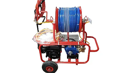 Ψεκαστικό Βενζίνης τροχήλατο 6.5HP Hyundai TF45RH με ανέμη