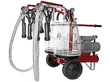 Αμελκτικη διπλη αγελαδος με 2 καδους Ιταλιας