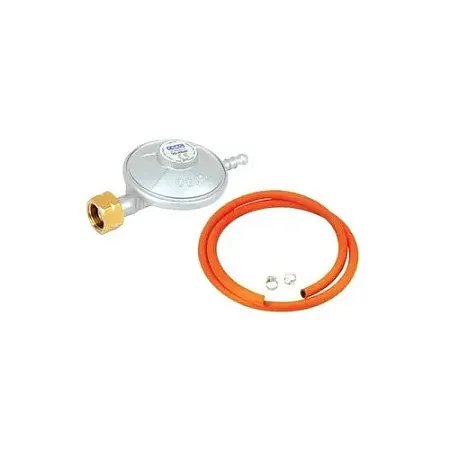 Ρυθμιστής Αερίου Με Σωλήνα 80cm και 2 Σφιγκτήρες