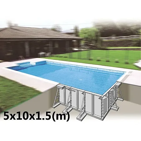 ΠΡΟΚΑΤ ΠΙΣΙΝΑ SKYPOOL ΜΕ PANEL MAGNELIS 10X5X1.5 (M)