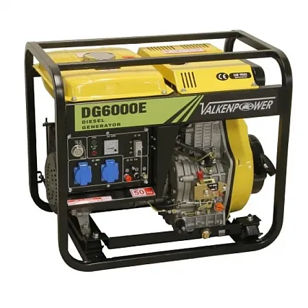 Γεννήτρια πετρελαίου 5KVA 230V 50Hz Valkenpower DG6000