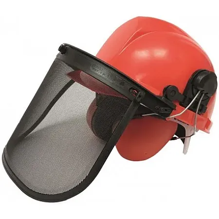 Κράνος ασφαλείας με προστατευτικό προσώπου