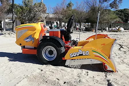 Μηχάνημα καθαρισμού ακτών – παραλιών PFG Squalo MADE IN ITALY