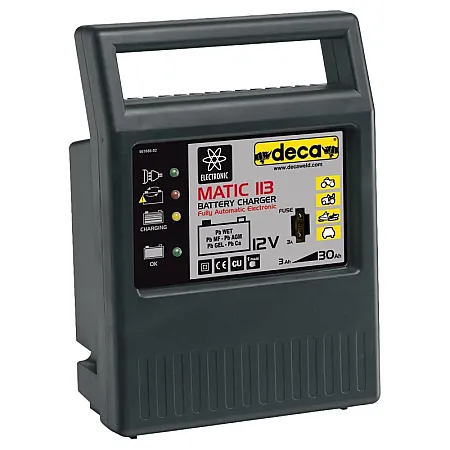 DECA Φορτιστής μπαταρίας 12V - 3A MACH113