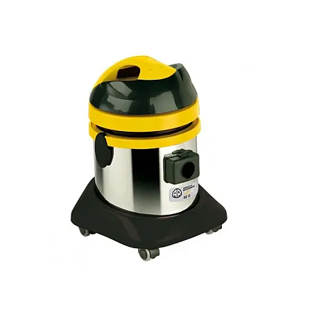 Σκούπα ξηρής και υγρής αναρρόφησης με πολυεστερικό φίλτρο, 18lt κάδος INOX