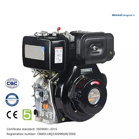 Κινητήρας Πετρελαίου HL188FVE με μίζα (κώνος) 10hp EURO 5