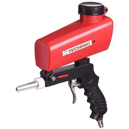 Πιστόλι αμμοβολής αέρος με κάδο