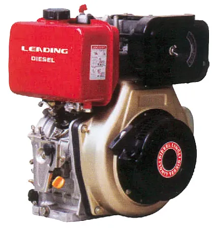 Κινητήρας πετρελαίου με σχοινί  LD186F 10 HP και κώνο 25.4