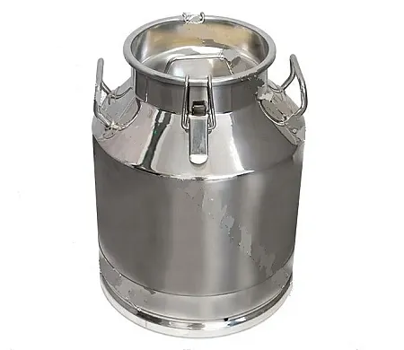 Κάδος μεταφοράς ΓΑΛΑΚΤΟΣ 40ltr ΜΕ ΚΛΕΙΔΙ ΑΝΟΞΕΙΔΩΤΟ ΑΤΣΑΛΙ SS