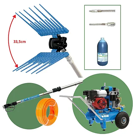 Πλήρες σετ ελαιοσυγκομιδής αέρος Diablo/MC550 Campagnola