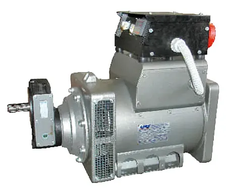 Γεννήτρια linz με πολλαπλασιαστή 35kva με σταθεροποιητή τάσης 1500 στροφών τριφασική