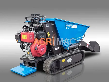 Ντάμπερ Diesel, υδροστατικό με φορτωτή και υψηλή ανατροπή 800kg HT800FL