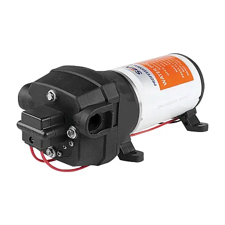 Αντλία 12V 28m 17lit/min  μεμβρανοφόρα με πιεσοστάτη με φίλτρο για ψεκασμούς και μεταφορά λαδιού, πετρελαίου, κρασιού, θαλάσσης