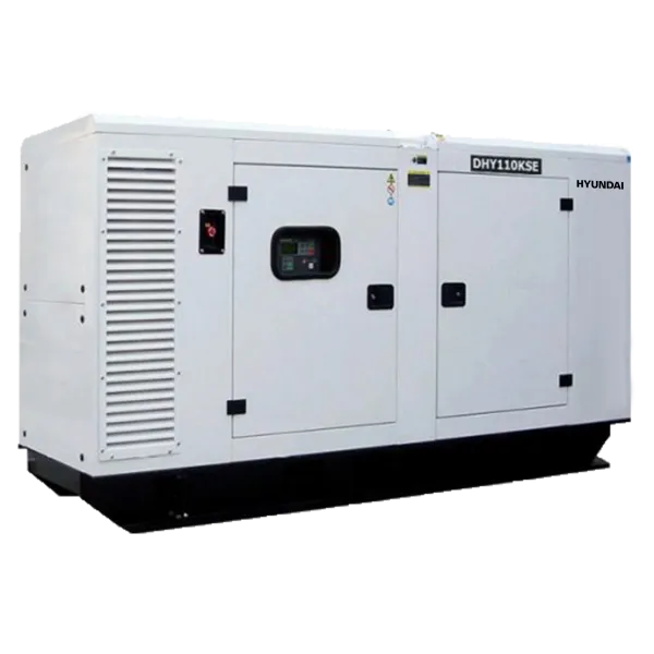 Ηλεκτροπαράγωγο ζεύγος πετρελαίου DHY110KSE - 1500rpm 380V 110Kva κλειστού τύπου, υδρόψυκτο, με σταθεροποιητή τάσης AVR