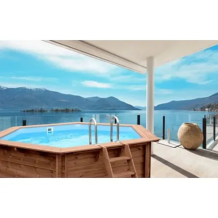 Ξύλινη Πισίνα Sunny 434 x 376 cm