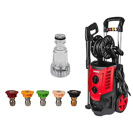 Το RAIDER RD-HPC14 είναι ένα επαγγελματικό πλυστικό ρεύματος υψηλής πίεσης, ιδανικό για όσους χρειάζονται ισχυρή, αξιόπιστη και αθόρυβη λύση καθαρισμού. Με ισχύ 2500 W και πίεση 195 bar, προσφέρει κορυφαία απόδοση σε κάθε είδους καθαρισμό