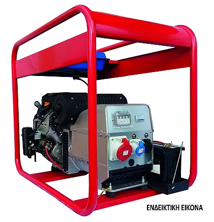 Η/Ζ Βενζίνης Τριφασικό SINCRO & LAUNTOP 13.5 kVA (Heavy Duty) με μίζα μπαταρία