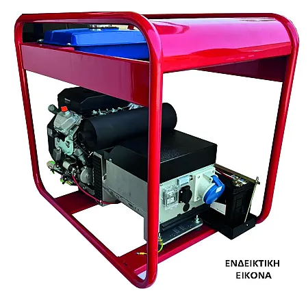 Η/Ζ Βενζίνης Μονοφασικό SINCRO & LAUNTOP 13.5 kVA (Heavy Duty) με μίζα μπαταρία