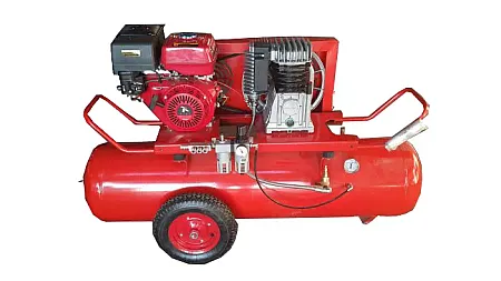 Κλαδευτικό συγκρότημα αέρος βενζινοκίνητο ιταλίας 200lit με κινητήρα brecsia 6,5hp