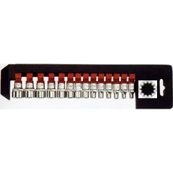 Μπλίστερ Σετ Πολύσφηνα Spline 3/8 12 τεμ. 8-22 mm Force