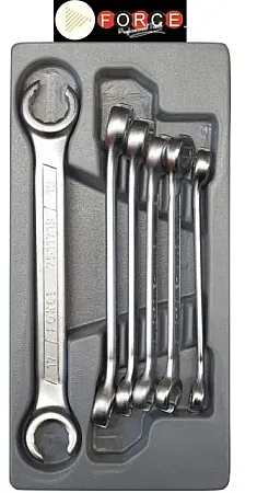 FORCE 5066 Σετ ανοιχτών πολύγωνων κλειδιών 6 τεμαχίων