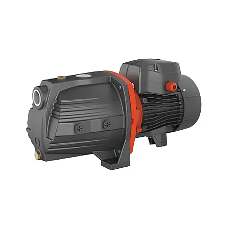 Ηλεκτραντλία επιφανείας, νερού LEO AJm110L Μονοφασική 220V, Jet αυτομάτου αναρροφήσεως μαντεμένια με ανοξείδωτη φτερωτή Κωδικός 01070