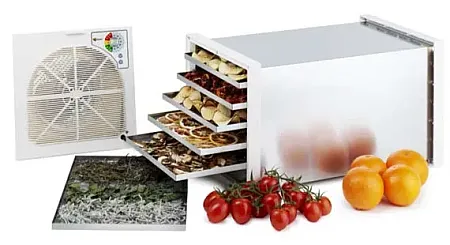 Οικιακός-ερασιτεχνικός αποξηραντής φρούτων και λαχανικών Biosec De Luxe B6 εργοστασίου Tauro Ιταλίας