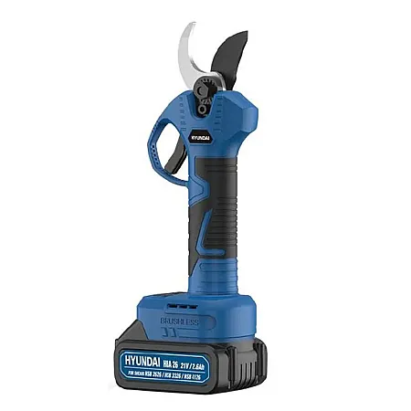 Κλαδευτικό ψαλίδι μπαταρίας HYUNDAI HSB 2626 επαγγελματικό με δυνατότητα προέκτασης Διάμετρος κοπής 25 mm
