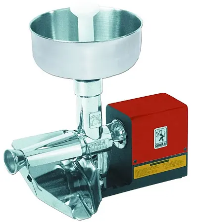 Ηλεκτρική μηχανή αλέσεως ντομάτας με ανοξείδωτο δοχείο και inox συλέκτη NL3 300 kg made in italy