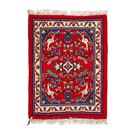 Mashad 84 x 69cm Persian Style WOOL Rug