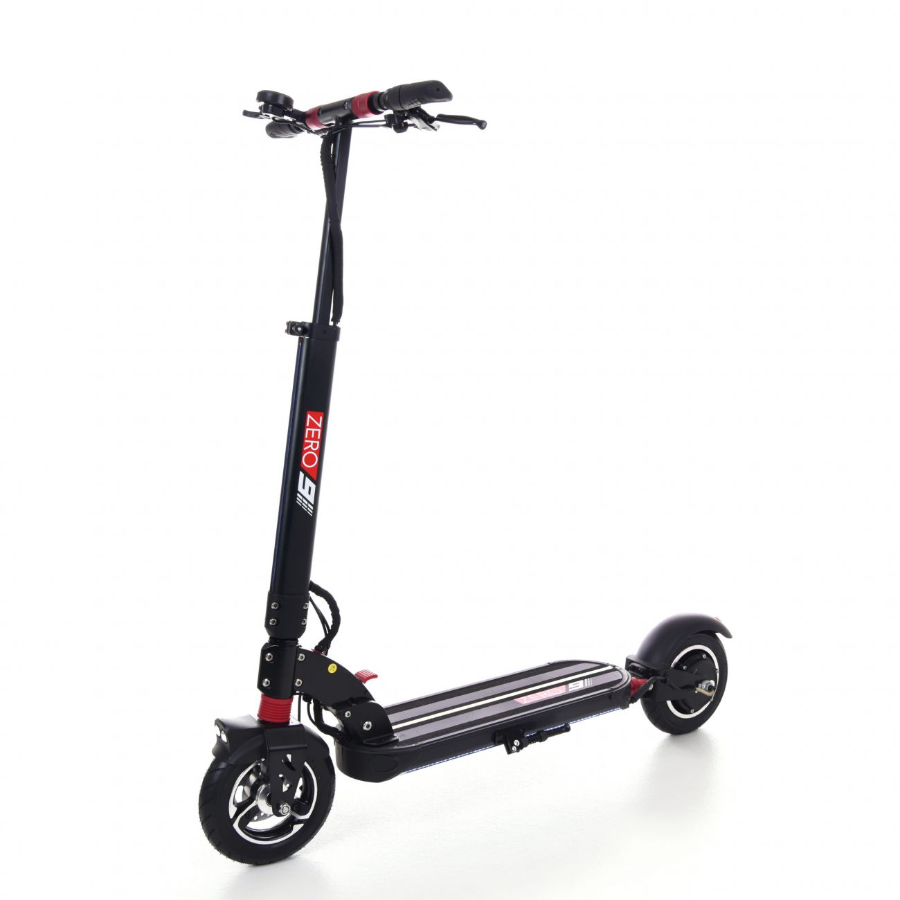 ZERO 9 Electric scooter , 40-45 Km Range, Top Speed 48 Km / h, Motor 600W, 9″ Pneumatic wheels (Black)