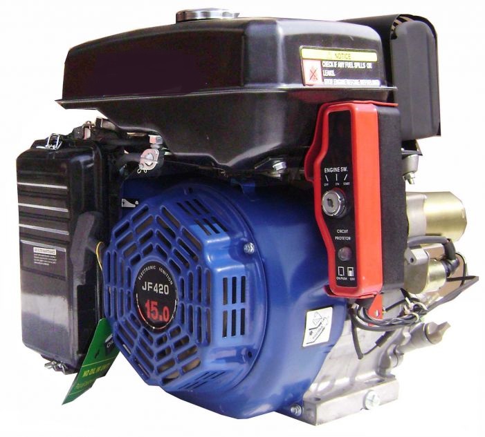 Engine Zongshen ZS 190F 15 hp with shaft 25