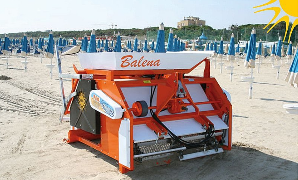 Μηχάνημα καθαρισμού ακτών – παραλιών PFG Balena MADE IN ITALY
