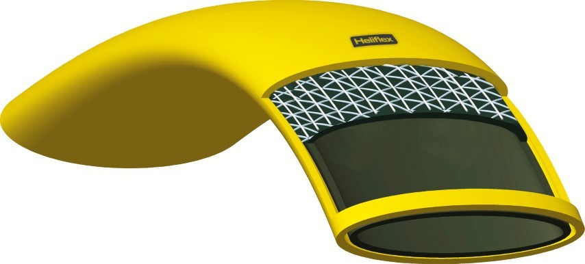 Μάνικα Ποτίσματος Heliflex Agroflat SL 4'' 50m κίτρινο