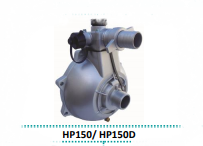Αντλία βενζινοκινητήρα αλουμινίου HP150D υψηλής πίεσης διβάθμια σφήνα 19mm