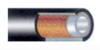 Σωλήνας βαφής SELPAINT ST 3/8 mm , μαύρος με συρμάτινο πλέγμα 50m
