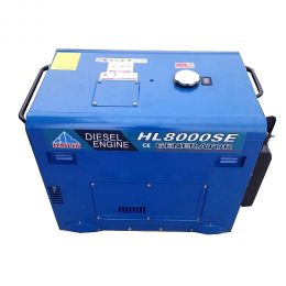 HAILIN 6kva silent diesel generator Ηλεκτροπαράγωγα ζεύγη πετρελαιοκίνητα αερόψυκτα κλειστού τύπου 6KVA  50HZ 3000RPM