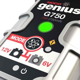 UltraSafe Έξυπνος Φορτιστής Συντηρητής NOCO genius 6V & 12V 0.75A