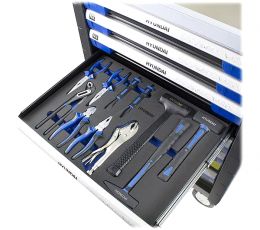 HYUNDAI HYTC9003 Εργαλειοφόρος με 305 εργαλεία Assorted Tools - Blue & Black